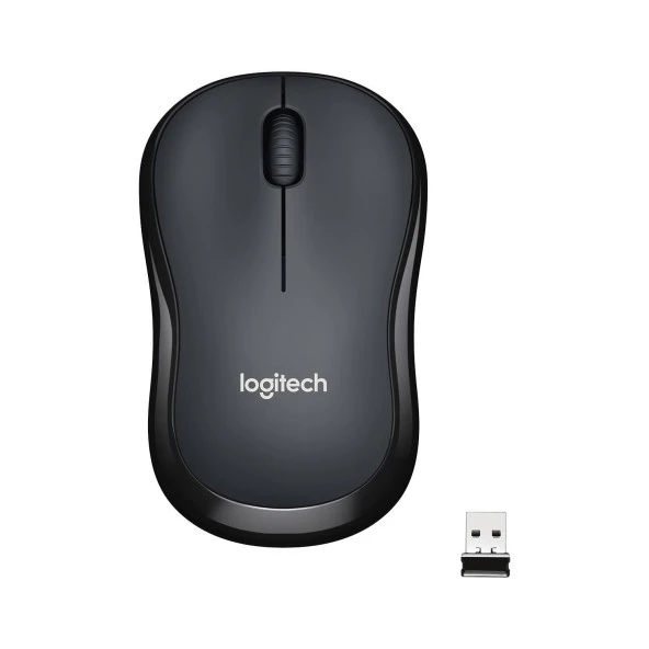 Logitech Silent Sessiz Charcoal Kablosuz Mouse Siyah Sessiz Kompakt Kablosuz Mouse