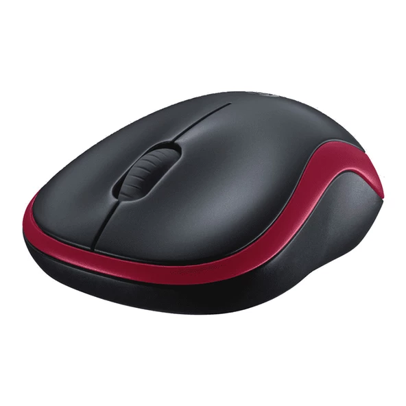LOGITECH M185 KIRMIZI 1000DPI 2,4 GHZ KABLOSUZ MOUSE - 2