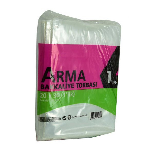 Naylon Torba Arma Şeffaf Bakkaliye Kuruyemiş Şeker Torbası 20x30 (1 lik ) Takribi 265 Adet 1000 Gr - 2