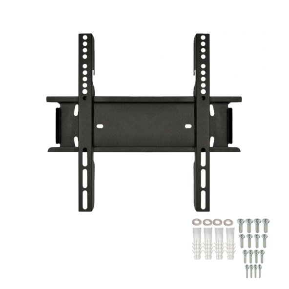Promomax Sunny 32" Kapadokya LED (Beyaz)  Sabit Duvar Tipi Tv Askı Aparatı ( Kademeli ve Aşağı,Yukarı,Yatay Hareket Özellikli) - Resim 4
