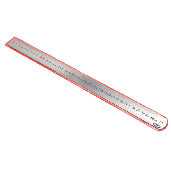 Mas Standart Cetvel Çelik 40 CM 2340