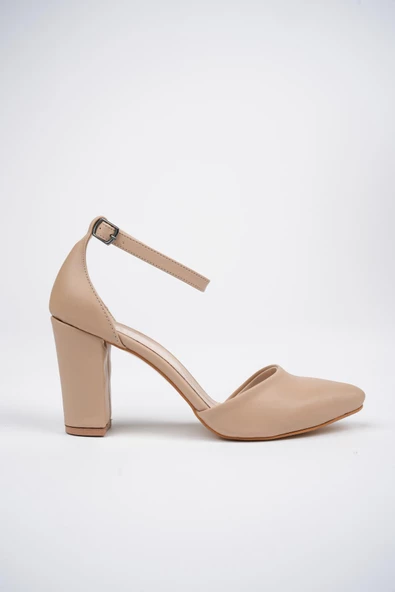 Muggo Soffy Garantili Kadın Klasik Günlük Tarz Şık ve Rahat Topuklu Ayakkabı - 10