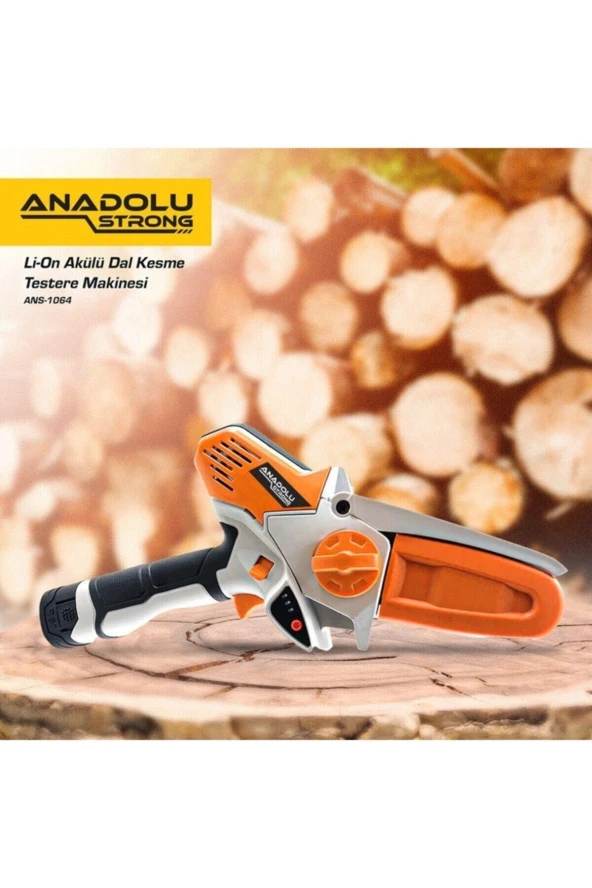 Anadolu Strong çift Akülü Bakır Sarğılı Pratik Şarjlı Testere - 2