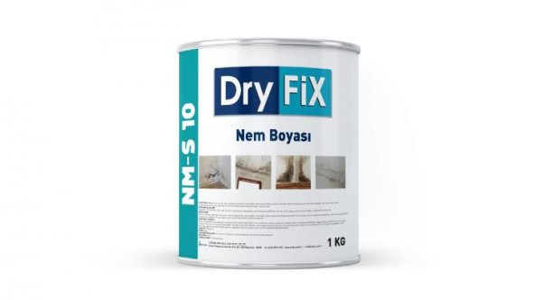 Dry Fix NM-S 10 Nem ve Rutubet Boyası 1 Kg.