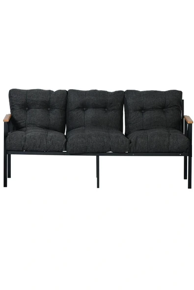 adımshops Balkon-bahçe-ofis-kafe Çay Seti Koltuk Oturma Takımı-oturma Grubu Miami 3'lü ürün görseli