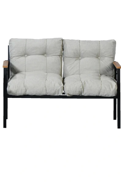 adımshops Balkon-bahçe-ofis-kafe-çay Seti-koltuk Takımı-oturma Grubu-ofis Koltuğu-miami Ikili ürün görseli