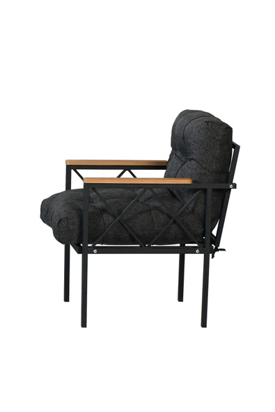 adımshops Balkon-bahçe-ofis-kafe Çay Seti Koltuk Oturma Takımı-oturma Grubu Miami Tekli ürün görseli