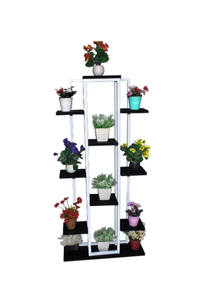 adımshops Adm Metal Gövdeli Çiçeklik,dekoratif Raf 64897429 ürün görseli