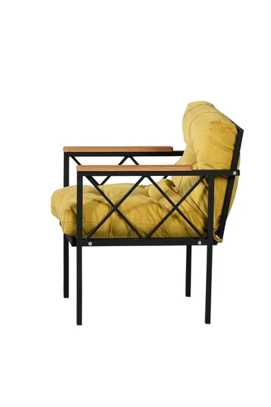 adımshops Balkon-bahçe-ofis-kafe Çay Seti Koltuk Oturma Takımı-oturma Grubu Miami Tekli ürün görseli