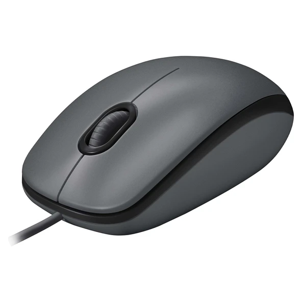 LOGITECH M90 KABLOLU SİYAH USB MOUSE - 3