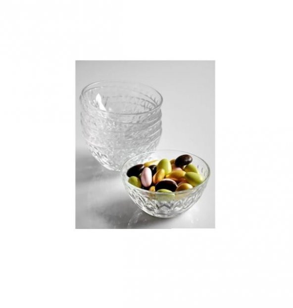 Paşabahçe 53393 İnci Çerezlik Kase 10 cm 12 Adet - 2