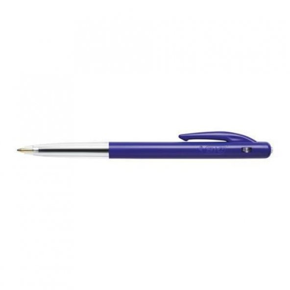 BIC TUKENMEZ KALEM M10 BASMALI 50LI KUTU MAVI - 2