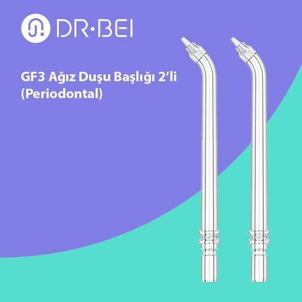 GF3 Ağız Duşu Başlığı 2li (Periodontal)