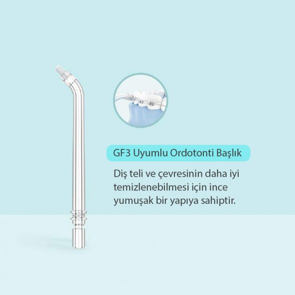 GF3 Ağız Duşu Başlığı 2li (Ortodonti) - 2