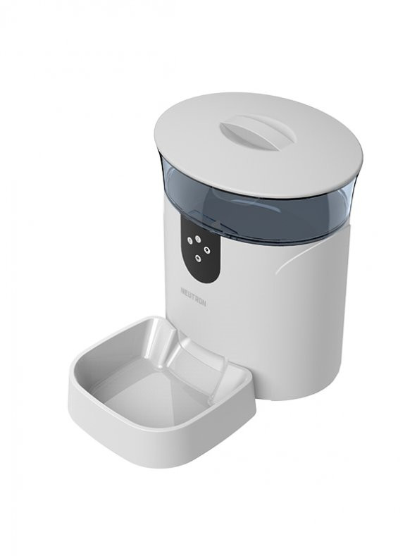 Neutron Ses Kontrollü Wifi Destekli Akıllı Mama Kabı 7 Litre - Smart Pet Feeder- APP ile kontrol - 4