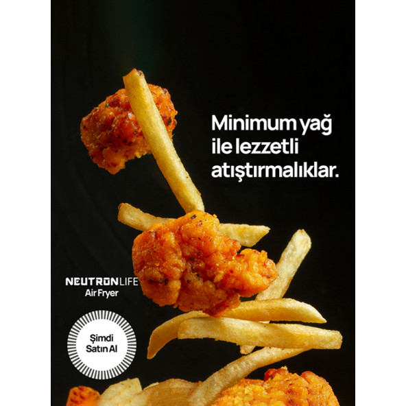 Neutron Smart Air Fryer Akıllı Fritöz XL 5.5 Litre - 6