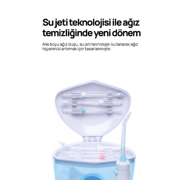 NEUTRON Taşınabilir Aile Boyu Ağız Duşu Dc37 - 4