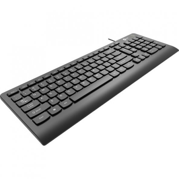 Lecoo KB103 USB Kablolu Türkçe Q Klavye Siyah - 3