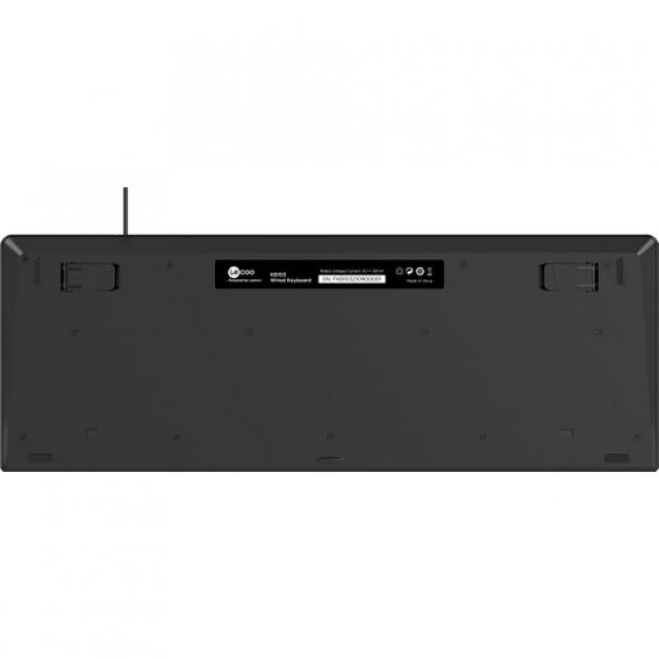 Lecoo KB103 USB Kablolu Türkçe Q Klavye Siyah - 8