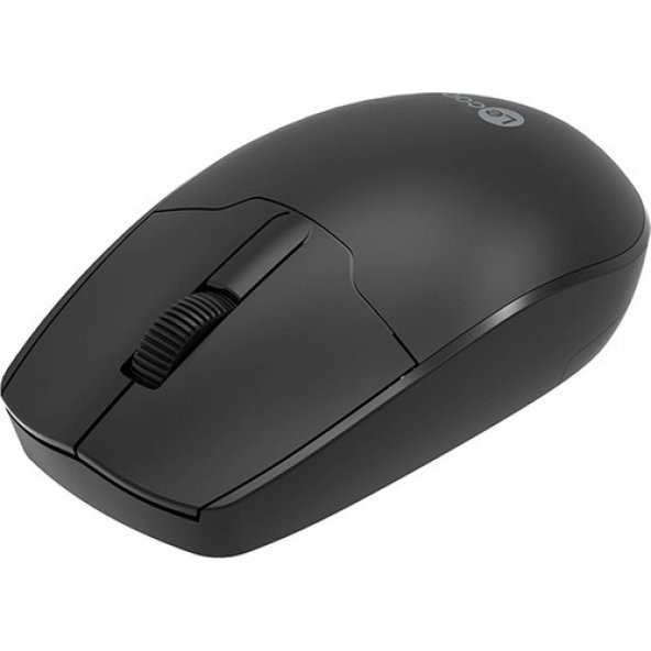 Lecoo WS204 Kablosuz 1200DPI 3 Tuşlu Optik Siyah Mouse GKE - 3