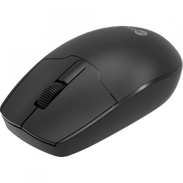 Lecoo WS204 Kablosuz 1200DPI 3 Tuşlu Optik Siyah Mouse GKE - 8