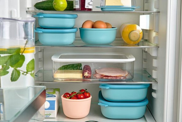 Mepal Multi Bowl Cirqula Rectangular Saklama Kabı 1000 Ml - 5