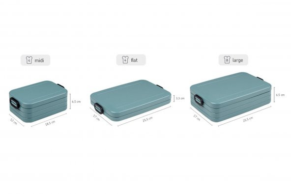Mepal  Lunch Box Take Abreak Midi Yemek Kabı 900 Ml - 6