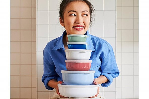 MEPAL SET STORAGE BOX LUMİNA 3 PCS (250+750+1500) - NORDİC SAGE - 7