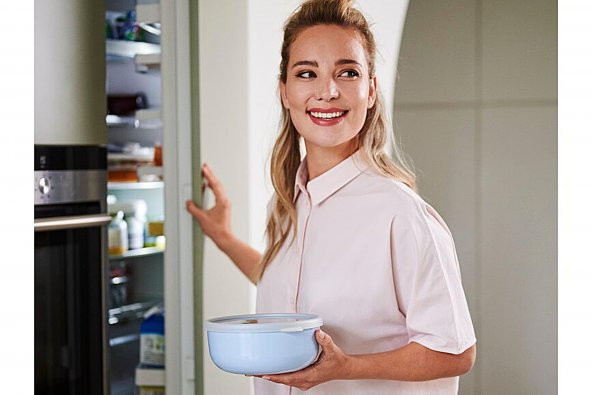 MEPAL SET STORAGE BOX LUMİNA 3 PCS (250+750+1500) - VİVİD MAUVE - Resim 6