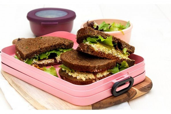 MEPAL LUNCHBOX TAKE A BREAK FLAT - NORDİC PİNK - 6