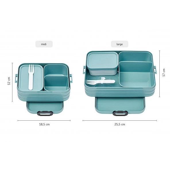 Mepal Bento Lunch Box Take A Break Midi Yemek Kabı 900 Ml - 3