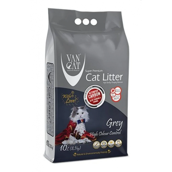Vancat Aktif Karbon Kokusuz Kedi Kumu 10 Lt