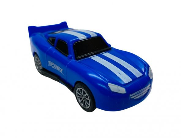 Çek Bırak Nascar Arabaları - BP-035-Mavi