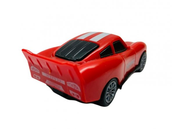 Çek Bırak Nascar Arabaları - BP-035-Kırmızı - 3