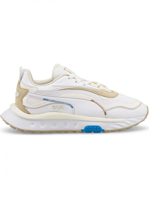 PUMA WİLD RİDER UNFOLD INFUSE WNS KADIN KREM SPOR AYAKKABI 38405001 B-13