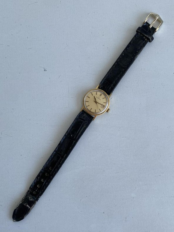 Eterna 23.7 mm Deri Kordon 14K Altın Kadın Kol Saati 2.El - 19