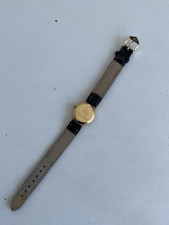 Eterna 23.7 mm Deri Kordon 14K Altın Kadın Kol Saati 2.El - 22