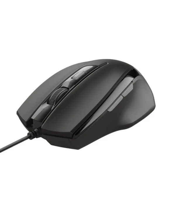 Trust 23650 Voca Kablolu Mouse-Siyah