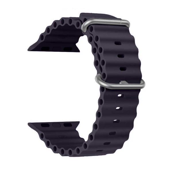 FitCase Apple Watch 38/40/41 mm Uyumlu Ocean Silikon Kordon - 10