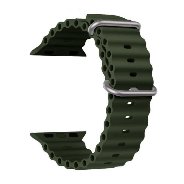 FitCase Apple Watch 38/40/41 mm Uyumlu Ocean Silikon Kordon - 7