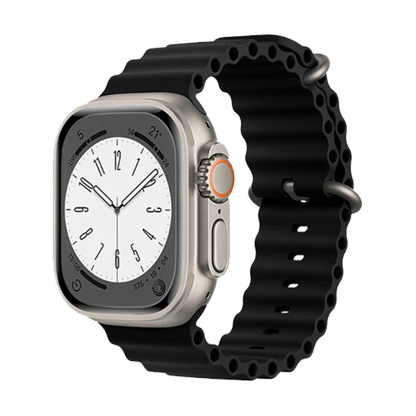 FitCase Apple Watch 38/40/41 mm Uyumlu Ocean Silikon Kordon - 5