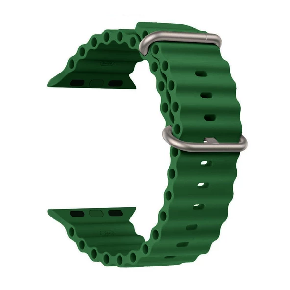 FitCase Apple Watch 38/40/41 mm Uyumlu Ocean Silikon Kordon - 12