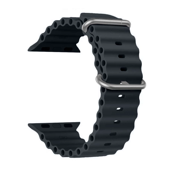 FitCase Apple Watch 38/40/41 mm Uyumlu Ocean Silikon Kordon - 6