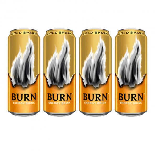 Burn Gold Enerji İçeceği 500 ml 4 lü