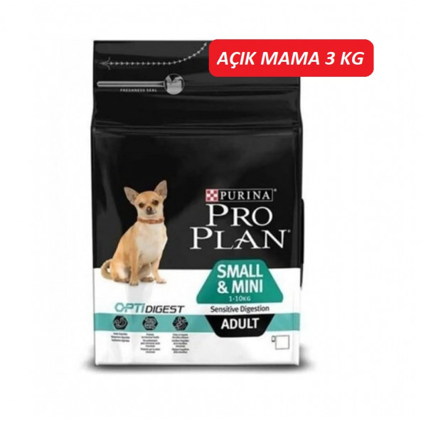 Pro Plan Small Mini Adult Kuzu Etli Küçük Irk Yetişkin Köpek Maması 3 KG