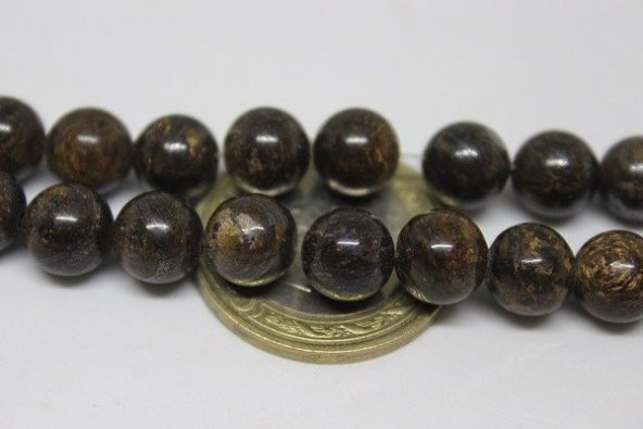 Bronzit Taşı 8mm/adet ürün görseli