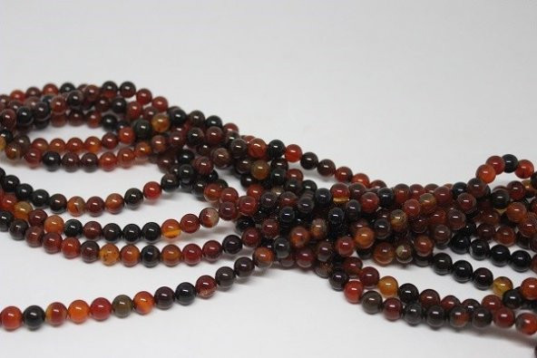 Akik Taşı 8mmadet (17303-1) - Resim 4