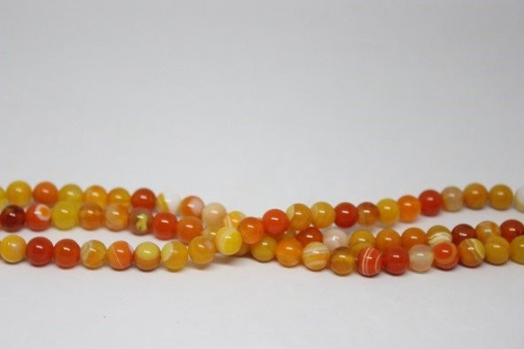 Akik Taşı 8mmadet (17300-1) - Resim 2