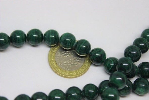 Malakit Taşı Royal Quality 10mm/adet - Resim 2