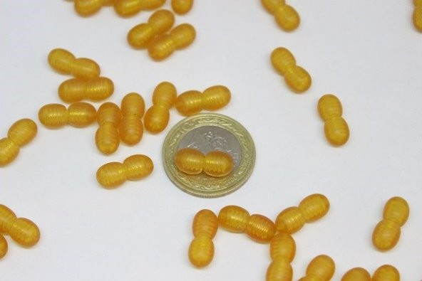 Kehribar Klips - Vidalı Klips Kolye & Bileklik İçin - 3